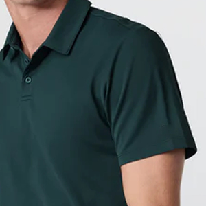 Camiseta para hombre con cuello vuelto / Material duradero de alta calidad y costuras de alta calidad con diseño de logotipo personalizado a precio económico - Product Image 3