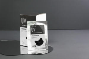 LIGHTEYES Parches Negros Sin Pelusa Resistentes a la Cola UV para Extensiones de Pestañas, Parches para Debajo de los Ojos, 50 Pares/Caja - Product Image 4