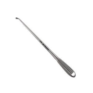 Curette 11 de ángulo inverso, tamaño 3, punta roma, acero inoxidable, mango hueco, instrumento quirúrgico ortopédico profesional manual para huesos - Product Image 4