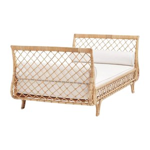 Lit d'appoint en rotin pour enfants, mobilier de chambre d'enfant, prix d'usine, haute qualité, vente chaude, mobilier enfant pas cher - Product Image 3