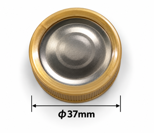 Tapa de Botella de Acero Inoxidable de 37 mm a Prueba de Manipulaciones, Cierre Compuesto para Envasado de Alimentos y Bebidas - Product Image 5