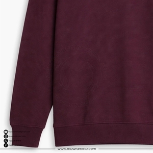 Sweat-shirt à capuche en molleton épais en coton/polyester, personnalisable OEM, avec logo brodé, écologique, séchage rapide, unisexe, hiver - Product Image 3