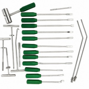 Juego de Instrumentos Quirúrgicos Ortopédicos de Titanio Mueller para Extracción de Cemento de 22 Piezas, Calidad Premium, Certificado CE ISO por Tegra - Product Image 2
