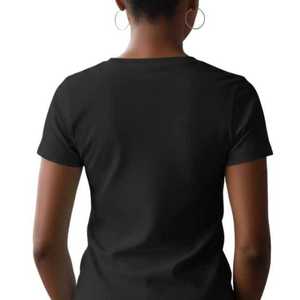T-shirt graphique « Women Vote » bleu clair imprimé, manches courtes, en coton, décontracté, streetwear d'été, personnalisable avec logo - Product Image 6