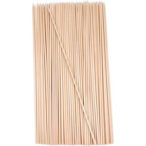 Spiedini in bambù naturale da 30 cm, diametro 4 mm, confezione da 100, per barbecue, frutta, cocktail, kabob, fontana di cioccolato, accessori per barbecue - Product Image 2