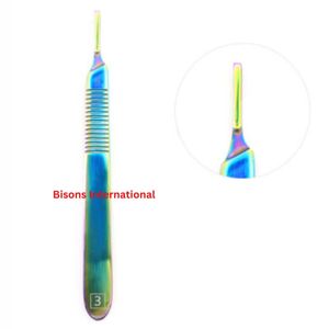 ด้ามมีดผ่าตัดคุณภาพสูงขายส่ง หมายเลข เครื่องมือแพทย์สแตนเลส 3 ชิ้น - Product Image 2