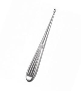 Curette chirurgicale en acier inoxydable de qualité supérieure pour le débridement précis, le grattage et l'élimination des tissus granulatoires - Product Image 1