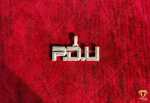 Custom " PDU " <b>Name</b> <b>Chain</b> Bling Pendant Gold Finish Hip Hop Necklace Trendy Jewelry Gift - Product Image 1