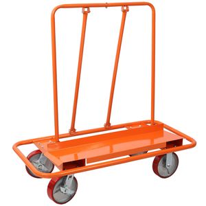 Carro de Servicio para Paneles de Yeso de Alta Resistencia con Ruedas de Poliuretano de 8 Pulgadas y Buje de Acero, Capacidad de Carga de 3300 lb - Product Image 1