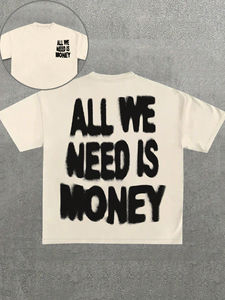 Ensemble d'été personnalisé pour homme avec t-shirt à manches courtes en coton uni et short en tissu respirant, parfait avec une personnalisation complète - Product Image 3