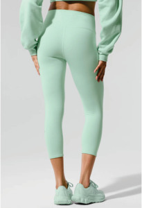 Leggings Deportivos Elásticos y Suaves para Mujer, Cintura Alta, Transpirables, Sin Costuras, para Yoga, Running, Fitness, Ropa Deportiva, Comodidad Premium - Product Image 2