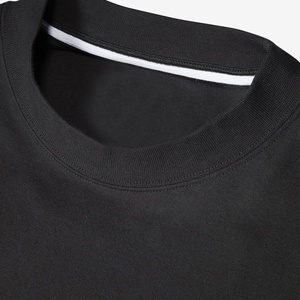 Sweat-shirt en molleton de coton épais pour homme 100% Logo personnalisé Col ras du cou surdimensionné Épaule tombante Col haut Streetwear T-Shirt d'hiver - Product Image 5