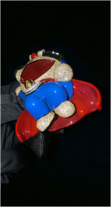 จี้สร้อยคอฮิปฮอป 3 มิติ แบบสั่งทำพิเศษ ผ่านการทดสอบ VVS ประดับเพชรโมอิสซาไนต์ เงินแท้ เครื่องประดับคุณภาพสูงสำหรับผู้ชาย จี้เคลือบเงา - Product Image 5