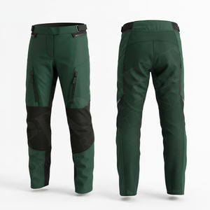Pantalon de moto imperméable personnalisé avec logo imprimé, respirant, coupe-vent, pantalon de cyclisme, pantalon de protection pour motards, homme - Product Image 3