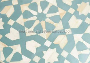 Xương Inlay Bàn cà phê-trang trí nội thất thủ công làm bằng tay đồ nội thất phòng khách, đồ nội thất, Bàn cà phê - Product Image 6