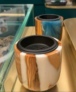 Luxury Wooden Mubkhar Bakhoor Burner Beautiful Arabic <b>Incense</b> <b>Holder</b> For Religious Home Decoration - Product Image 2