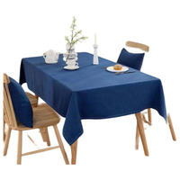 Nappe Taille Personnalisée Rectangulaire Salle À Manger Imprimé 100% Coton Nappe Tissu Nappe