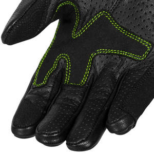 Classic Design Highly Protective Leather Motorbike <b>Gloves</b> <b>Touch</b> <b>Screen</b> Full Finger Unisex Comfortable Fit Reusable Non Slip Hand - Product Image 4