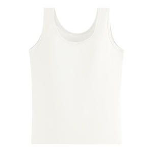 Camisola de punto 100% algodón transpirable para mujer, con copas fijas, de una pieza, estilo casual, para uso exterior o como capa base. - Product Image 5