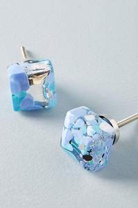 Modern Wood <b>And</b> Resin Door <b>Knobs</b> Handmade Cabinet <b>Drawer</b> <b>Pull</b> Handle Stylish Furniture Hardware For Kitchen Wardrobe - Product Image 5