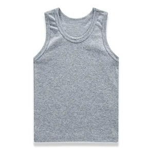 Customized High Quality Cotton/Bamboo Men's <b>Undershirt</b> Breathable Quick Dry Anti-Bacterial Eco-Friendly Sleeveless Custom Logo O - Product Image 4