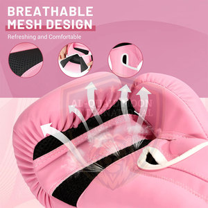 Guantes de Boxeo Transpirables 2026, Bajo MOQ, Guantes de Boxeo de Dedo Completo, Guantes de Boxeo de Alta Calidad - Product Image 6