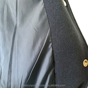 Men's High Quality Wool Bomber Baseball <b>Jacket</b> Custom Logo Chenille Embroidery Winter Varsity <b>Jackets</b> with Fabric Material - Product Image 3