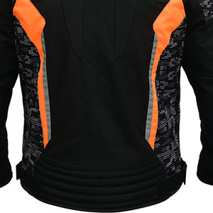 Chaqueta de Cordura Textil Impermeable con Protección Certificada CE, Equipo de Motociclismo de Alta Visibilidad, Chaqueta de Cordura Reflectante de Alta Resistencia - Product Image 5