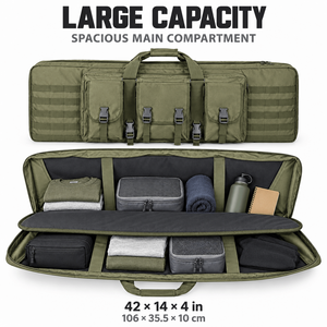 Estuche Acolchado para Transportar Equipo de 42 Pulgadas con Bolsillos de Almacenamiento y Correa para el Hombro - Product Image 3