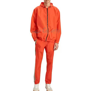 Conjunto Deportivo de Nylon Personalizado, Ropa Deportiva Ligera, Traje de Entrenamiento, Chaqueta y Pantalones Deportivos Casuales, Venta al Por Mayor - Product Image 1