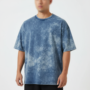 High Quality 210 gsm Cotton Blank <b>Plain</b> <b>Tshirt</b> Custom 3D Printing Plus Size Men's T-Shirts Oversized Heavyweight T Shirt - Product Image 5