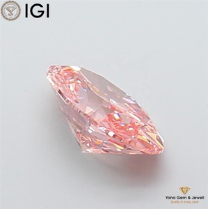 เพชรทรงรี 2.00 กะรัต สีชมพูสดใส ระดับความสะอาด VS1 ผลิตด้วยวิธี CVD พร้อมใบรับรอง IGI สำหรับแหวนขอแต่งงาน - Product Image 4