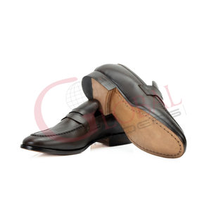 Zapatos mocasines de hombre con patrón sólido, de PU, sin cordones, hechos a mano, informales, para conducir, mocasines casuales de lujo. - Product Image 3