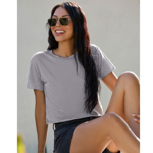 เสื้อครอปท็อปสำหรับผู้หญิง Next Level 5080 รุ่น Women’s Festival ขายส่งจากสหรัฐอเมริกา เสื้อยืดครอปเปล่าสำหรับผู้หญิง ผลิตจากผ้าโพลีเอสเตอร์ผสมคอตตอน 65/35 - Product Image 6