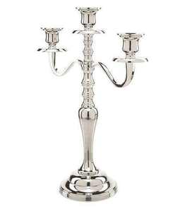 Nouveau Candelabre Décoratif Doré Brillant en Laiton pour Mariages et Événements – Support de Bougies Métallique pour Église - Product Image 4