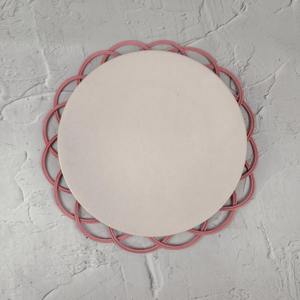 Mantel Individual de Ratán Rosa Hecho a Mano, Ideal como Centro de Mesa y Base para Servir Platos, Venta al por Mayor desde India - Product Image 5