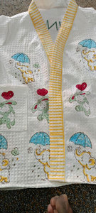 Women Floral Printed Co-Ord Set | <b>One</b> Shoulder Crop Top Long Sleeve Elastic Waist Shorts | Summer Two Corduroy Button Washable - Product Image 2