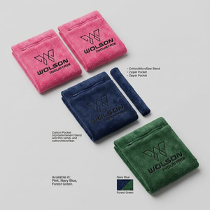 Ceinture de maintien de taille en microfibre de haute qualité, vert vif, séchage rapide, écologique, avec poche zippée et fermeture auto-agrippante pour le fitness - Product Image 6