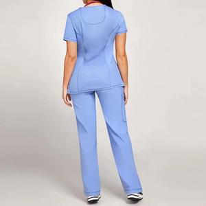 High Quality Nursing <b>Scrubs</b> Set Soft Uniforms Dental Clinic Nurse <b>Scrubs</b> Men <b>Work</b> Set Stylish Sets Men Summer Hospital <b>Scrubs</b> - Product Image 2
