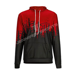 Ensemble de survêtement sportif pour homme en polaire 100 % polyester personnalisé, imprimé par sublimation, épais 340g, avec sweat à capuche - Product Image 4