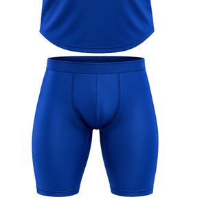 Tenues de football minimalistes pour garçons 7v7, maillot sans manches à capuche et short ajusté assorti, numéros de joueur personnalisés imprimés, kit d'équipe - Product Image 5