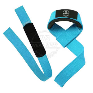 Wearspot International Factory Made Heavy Lifting Exercise Deadlift <b>Straps</b> For Gym Solid Color Body Building Made in Pakistan - Product Image 4