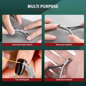 Coupe-ongles professionnel en acier inoxydable, lame plate de 10 mm, lame tranchante, nouveau design, portable, durable, pour les doigts, usage adulte - Product Image 4