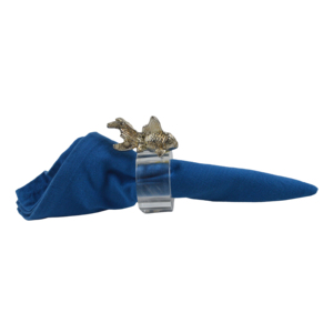 Porte-serviettes en acrylique design, faits à la main pour Noël, utilisation pour restaurant occidental, centre de table de mariage, anneau de serviette - Product Image 3