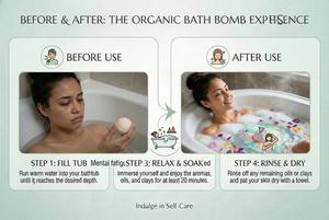 Bombes de bain biologiques rafraîchissantes au parfum d'algues, bombes de bain effervescentes aux herbes naturelles, OEM/ODM, étiquette privée, vente en gros - Product Image 4