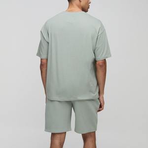 Conjunto de Pantalones Cortos Deportivos al por Mayor, Personalizados con Parche 3D Bordado, Ropa de Gimnasio, Ropa de Tenis, Traje Deportivo Juvenil - Product Image 3