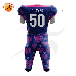 Maillot de football américain unisexe le plus vendu, uniformes de football américain personnalisés pour les jeunes et les adultes - Product Image 6