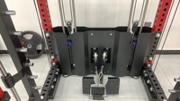 Máquina Smith de Gimnasio Comercial con Diseño Nuevo, Venta Caliente de Fábrica, para Sentadillas con Cable Cruzado, Rack de Entrenamiento Integral