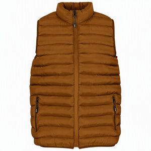 Chaleco Acolchado de Invierno, Casual, con Cierre Completo, Relleno de Plumón, Transpirable, de Secado Rápido, con Cuello Alto, Sin Mangas, Unisex - Product Image 4