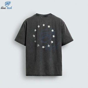 Camiseta Extra Grande Personalizada, 100% Algodón, Corte Holgado, Estilo Urbano, Impresión DTG, para Hombre - Product Image 3